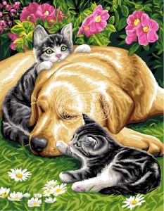 Картина для вышивания Anchor - Les Petits Canailles