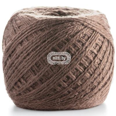 Пряжа Слонимская С256 шерсть пан (Меланж светлый кофейный)