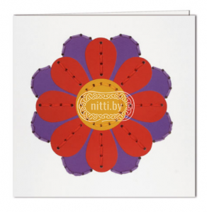 Набор для рукоделия Anchor Craft Kit - Punch Card Flower