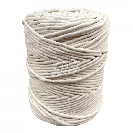 Шпагат хлопковый 4мм, 100м, белый