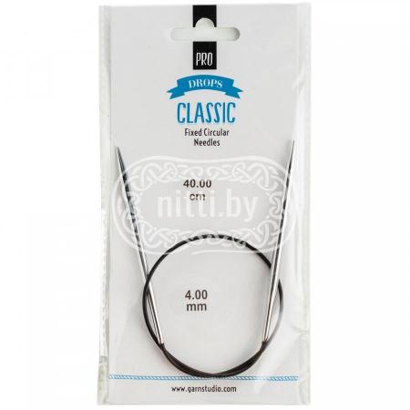 Спицы круговые латунные DROPS Pro Classic 4,0 мм / 40 см