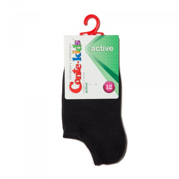 Носки детские CONTE KIDS ACTIVE (ультракороткие), 17С-63СП-000 (черный, 14)