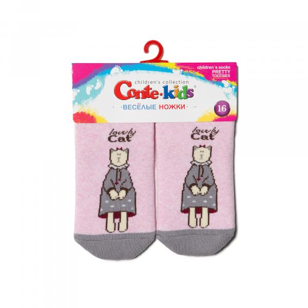 Носки детские CONTE KIDS ВЕСЕЛЫЕ НОЖКИ, 17С-45СП-292 (светло-розовый, 20)