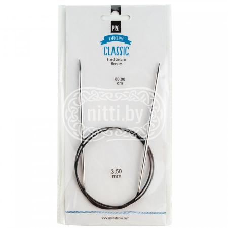 Спицы круговые латунные DROPS Pro Classic 3,5 мм / 80 см
