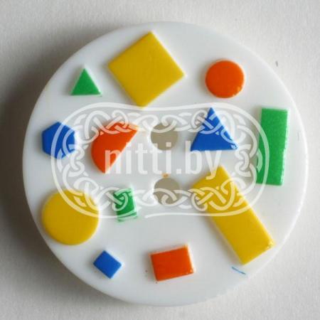 Пуговица пластиковая Dill 18 мм 