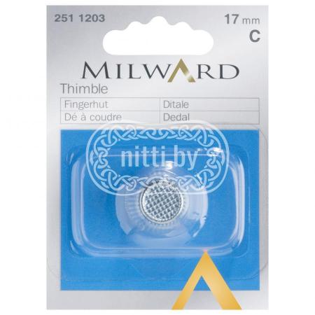 Напёрсток стальной Milward 17 мм